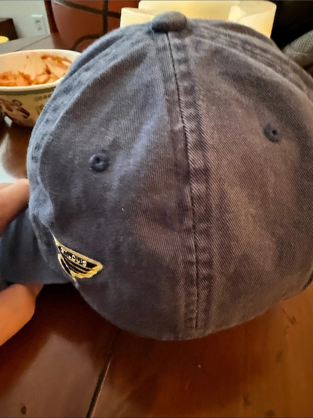 Gray Adjustable Baseball Cap - Picture 2 of 4